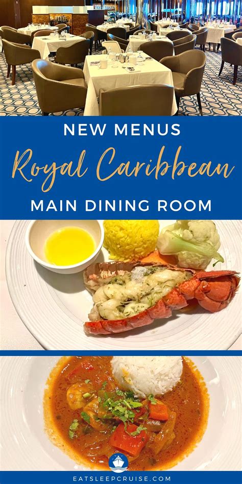 2024 Royal Caribbean New Main Dining Room Menus .